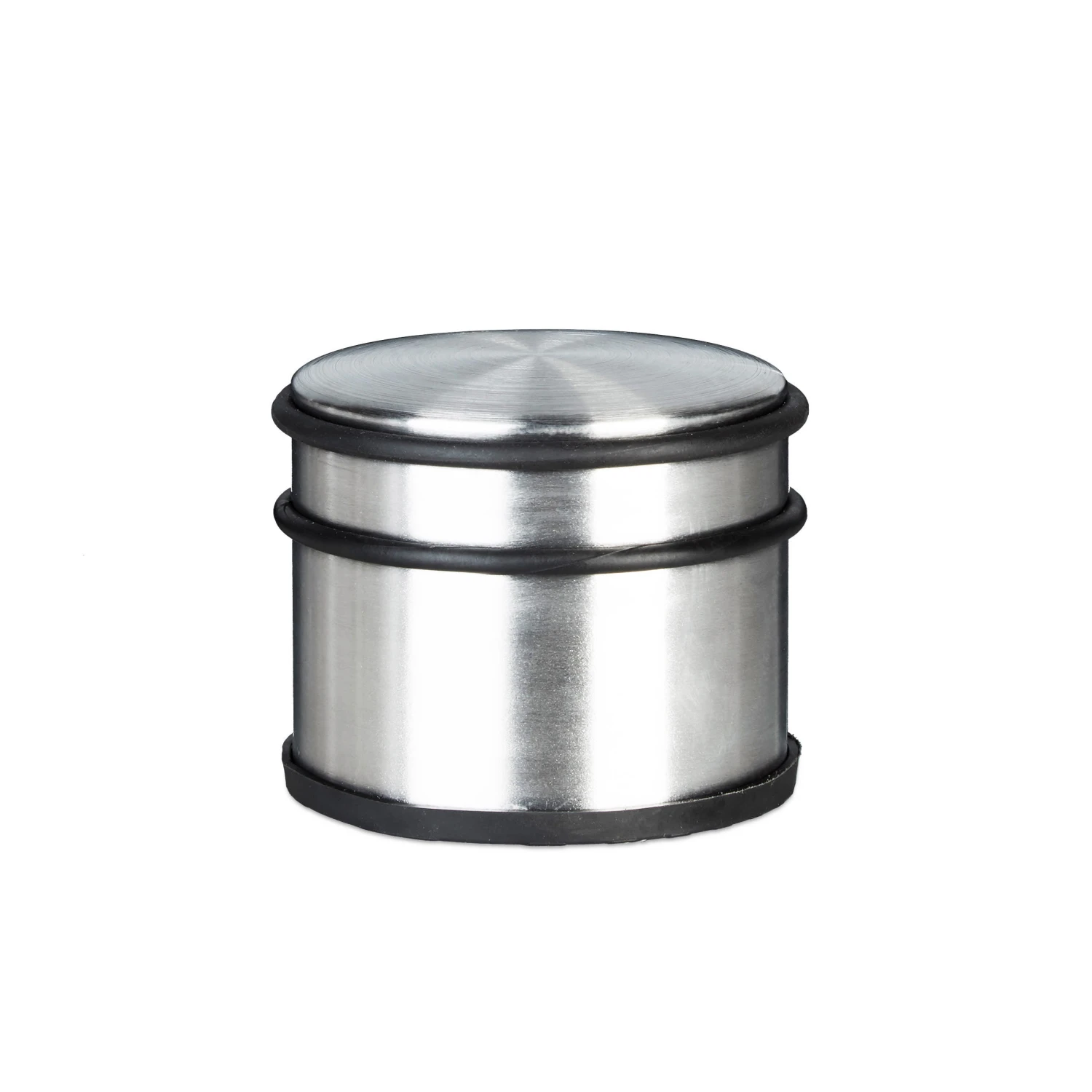 1 X Türstopper In Silber - (B)9,5 X (H)7,5 X (T)9,5 Cm 1 1 X Türstopper In Silber - (B)9,5 X (H)7,5 X (T)9,5 Cm