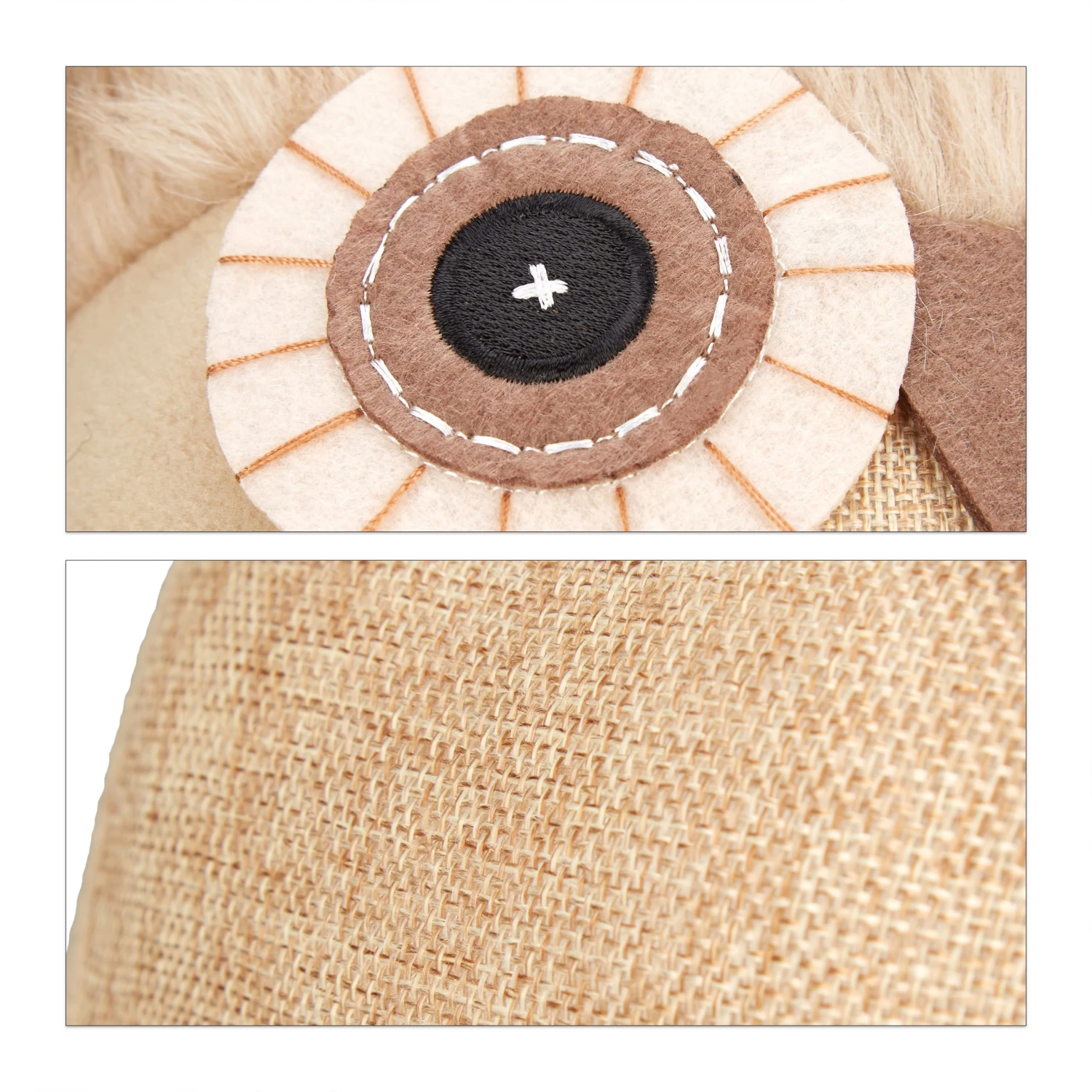 10x Türstopper "Eule" In Braun 6 10x Türstopper "Eule" In Braun - Image 6