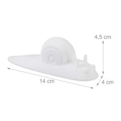 2er Set Türstopper Schnecke In Weiß 10 2er Set Türstopper Schnecke In Weiß -Dekowelt Verkauf relaxdays 2er set turstopper schnecke in weiss 3
