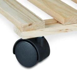 3x Pflanzenroller In Natur - (B)35 X (H)7,5 X (T)35 Cm -Dekowelt Verkauf relaxdays 3x pflanzenroller in natur b 35 x h 7 5 x t 35 cm 5