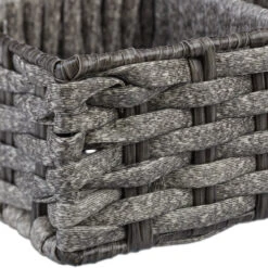 Aufbewahrungskorb In Schwarz -Dekowelt Verkauf relaxdays aufbewahrungskorb in schwarz 6