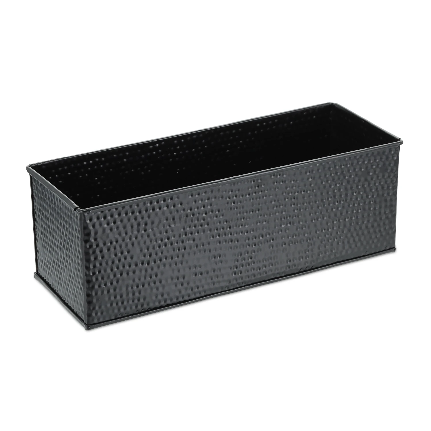 Blumenkasten In Schwarz - (B)40 (H)14 X (T)15 Cm 1 Blumenkasten In Schwarz - (B)40 (H)14 X (T)15 Cm