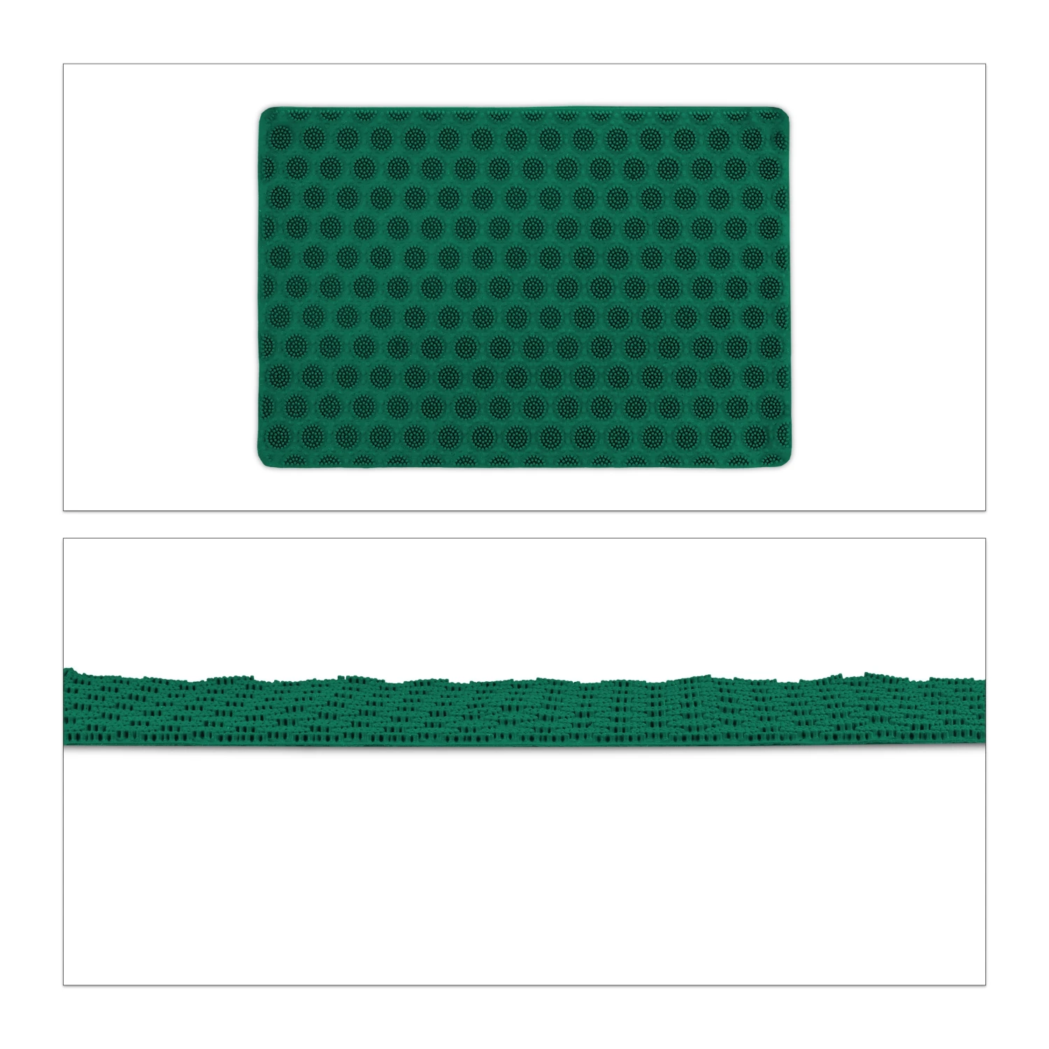 Fußmatte In Grün - (B)60 X (T)40 Cm 1 Fußmatte In Grün - (B)60 X (T)40 Cm