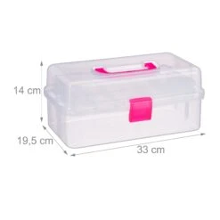 Plastikbox In Pink -Dekowelt Verkauf relaxdays plastikbox in pink 3