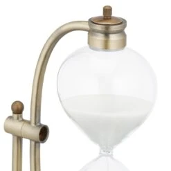 Sanduhr "30 Min" In Messing - (B)19 X (H)34 X (T)15 Cm -Dekowelt Verkauf relaxdays sanduhr 30 min in messing b 19 x h 34 x t 15 cm 6