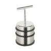 Türstopper Mit Griff In Silber - ? 7 Cm