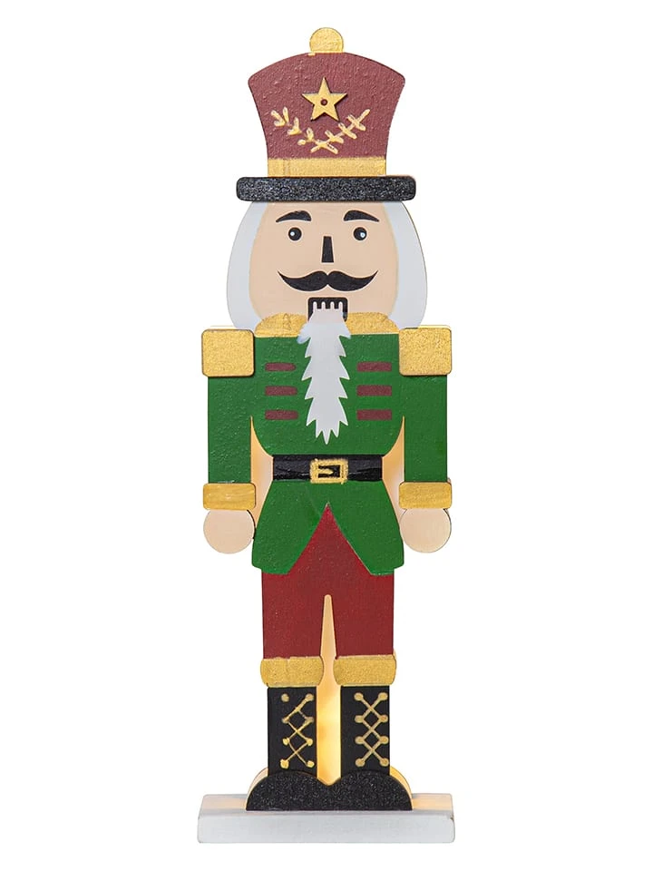 Star Trading LED-Tischdeko "Nutcracker" In Bunt - (B)8 X (H)25 Cm 1 Star Trading LED-Tischdeko "Nutcracker" In Bunt - (B)8 X (H)25 Cm