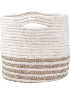 3er-Set: Aufbewahrungskörbe In Creme -Dekowelt Verkauf stof france 3er set aufbewahrungskorbe in creme 3