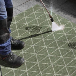 In- Und Outdoor Teppich Costa Grün/creme -Dekowelt Verkauf teppich boss in und outdoor teppich costa grun creme 4