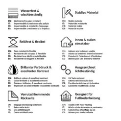 Vinyl-Teppich - Großer Regenbogen Mit Sternen Und Pünktchen In Pastell 13 Vinyl-Teppich - Großer Regenbogen Mit Sternen Und Pünktchen In Pastell -Dekowelt Verkauf wallart vinyl teppich grosser regenbogen mit sternen und punktchen in pastell 6