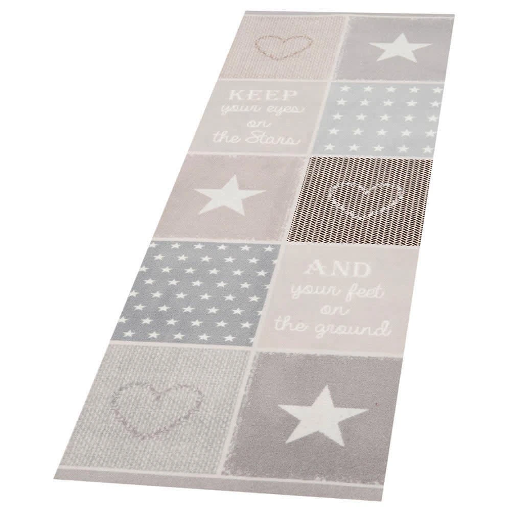 Kurzflor Küchenläufer Patchwork Pastel 45x140 Cm 1 Kurzflor Küchenläufer Patchwork Pastel 45x140 Cm